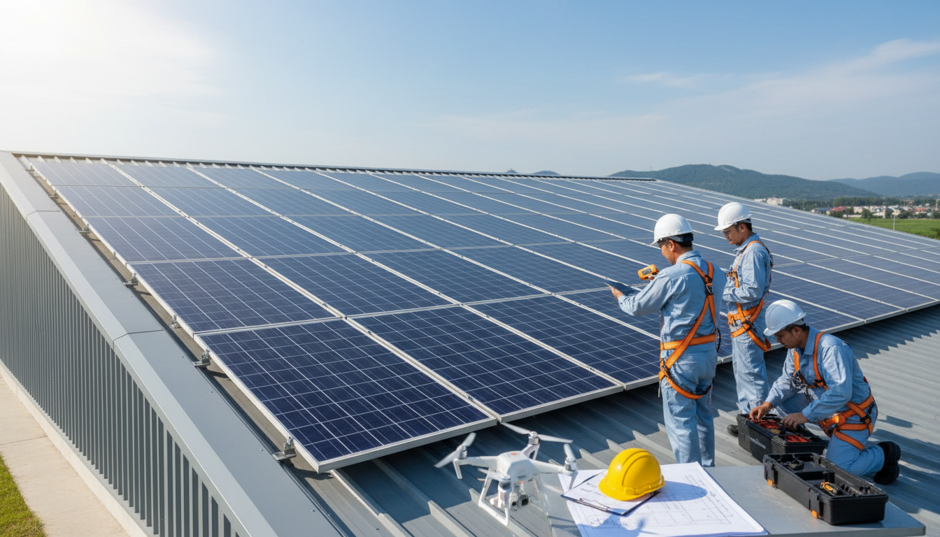 Image de couverture : Consuel photovoltaïque : contrôle qualité et impact assurance - Guide assurance décennale